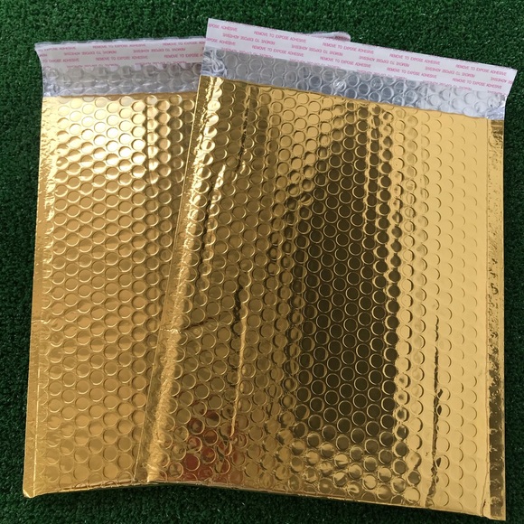 Bubble mailers 8.5 x 11 inches Heavy Gold - Picture 5 of 9